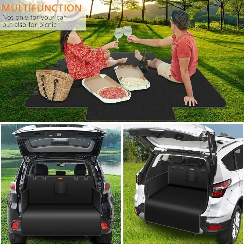 Waterproof Dog Car Seat Cover Hammock Travel Mat for Small to Large Dogs