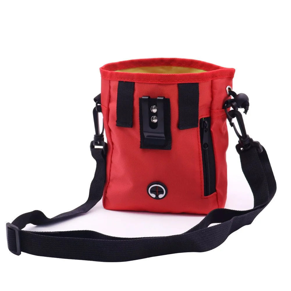 Portable Dog Training Bag with Snack & Food Storage
