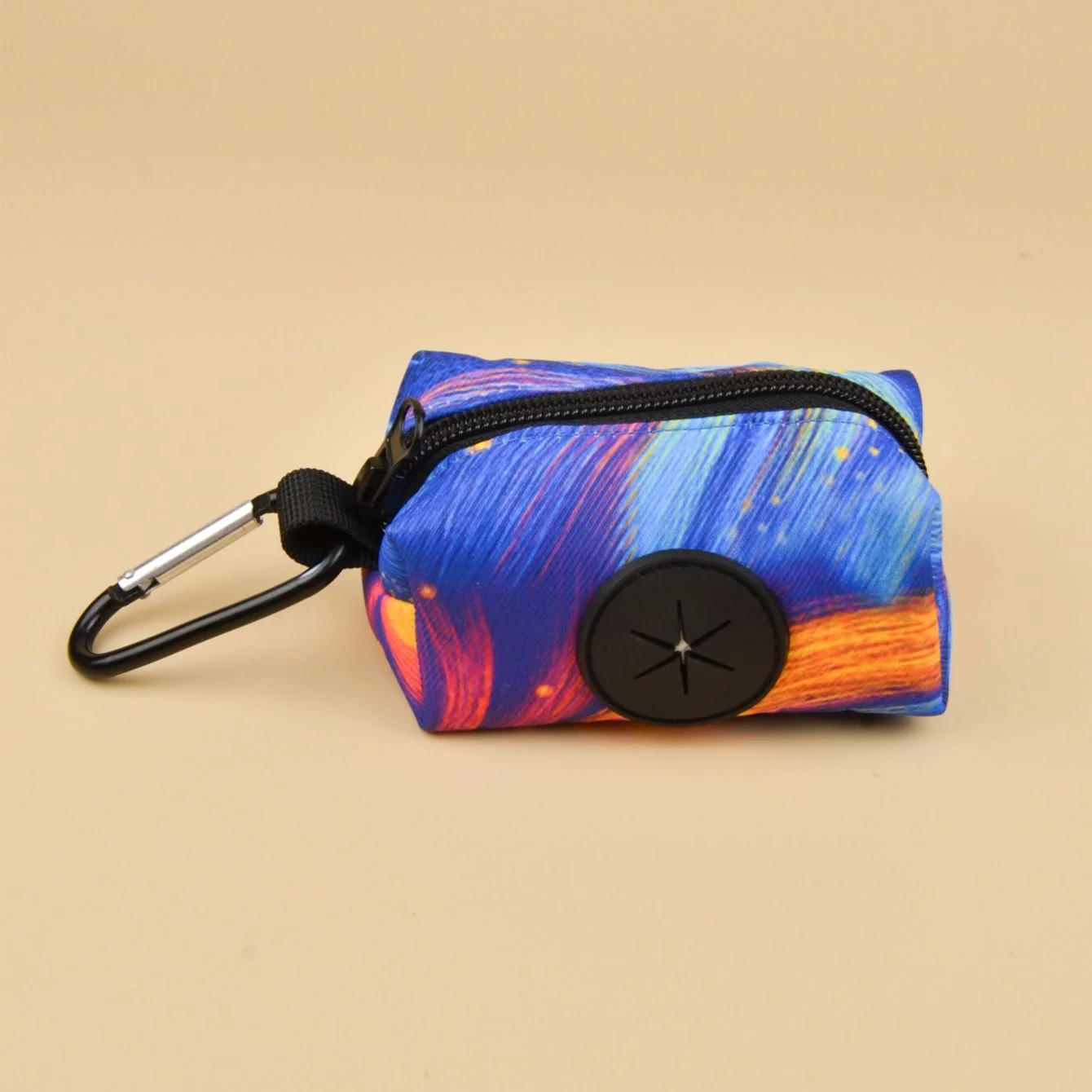 Dog Waste Bag Holder with Fantasy Print