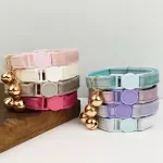 Velvet Cat Collar – Adjustable Safety Pet Collar