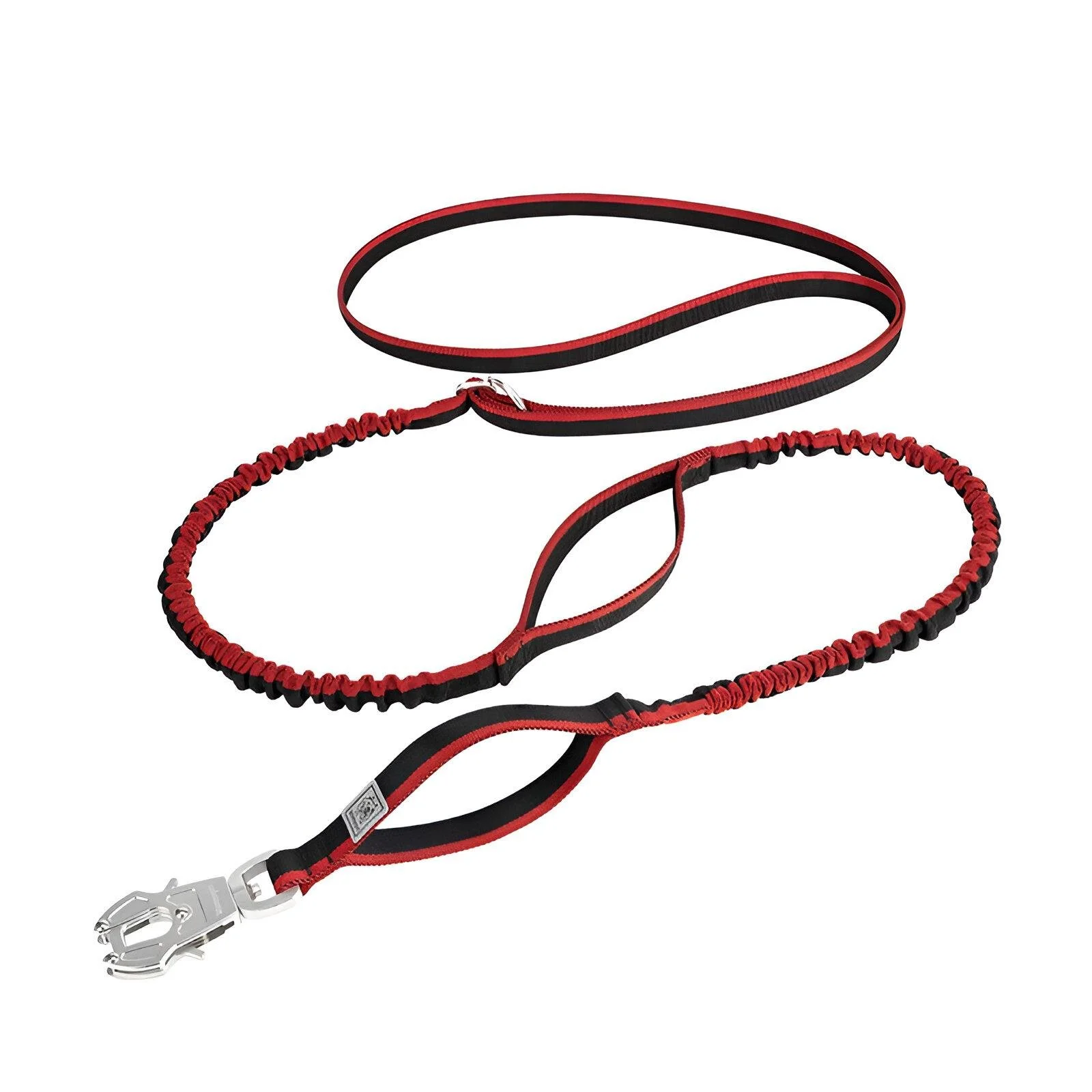 Heavy Duty Tactical Dog Leash with Quick Release Frog Clip & Bungee Handle