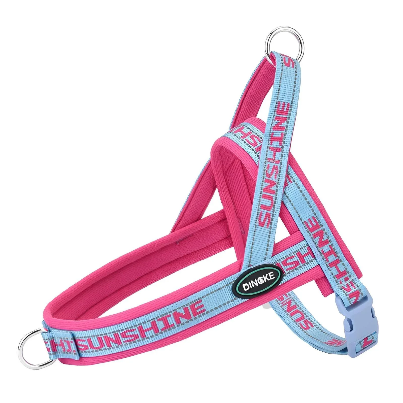 Reflective Adjustable Dog Harness for Small to Medium Breeds
