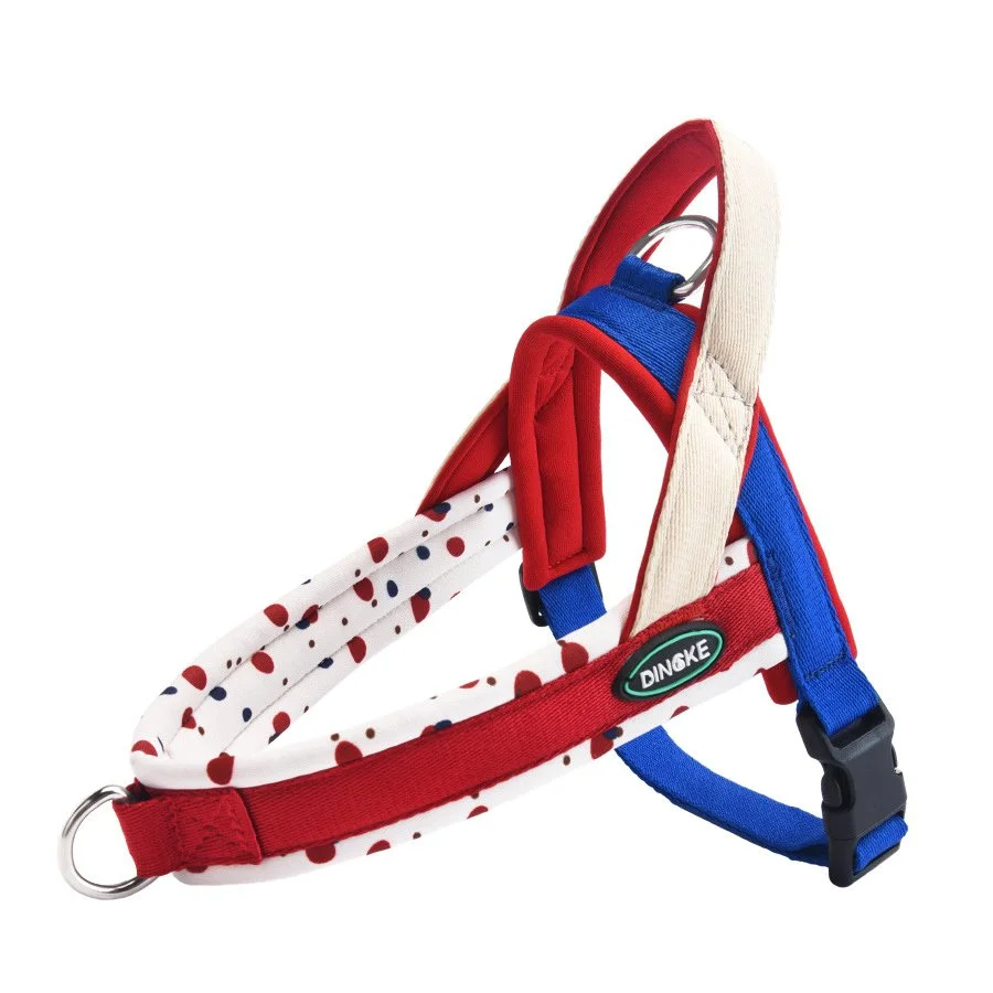 Adjustable No-Pull Dog Harness & Leash Set with Reflective Safety Design