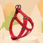 Reflective Adjustable Y-Harness for Medium to Large Dogs with Soft Breathable Fit