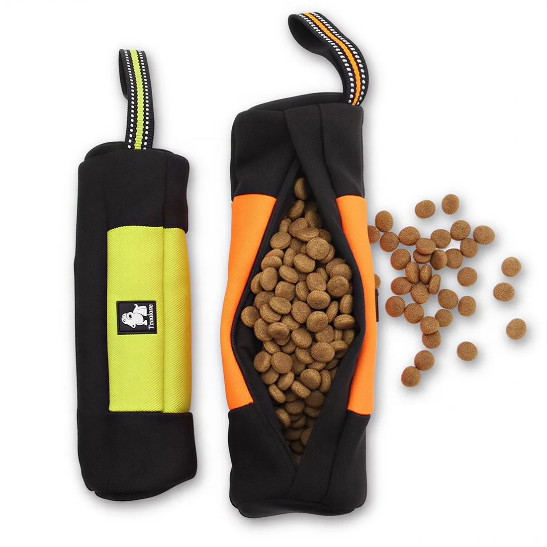 Durable Dog Treat Training Pouch with Zipper – Large Capacity & Reflective Handle