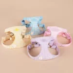 Floral Daisy Soft Vest Dog Harness