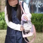 Large Capacity Breathable Pet Sling Carrier for Dogs and Cats