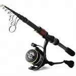 Premium Carbon Fiber Telescopic Fishing Rod & Reel Combo