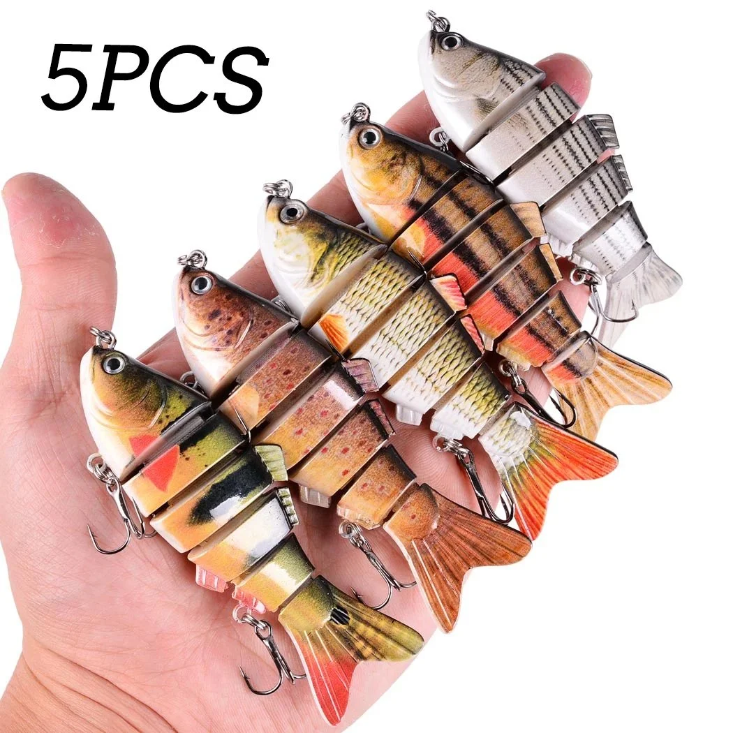 6-Segment Multi-Jointed Sinking Fishing Lure