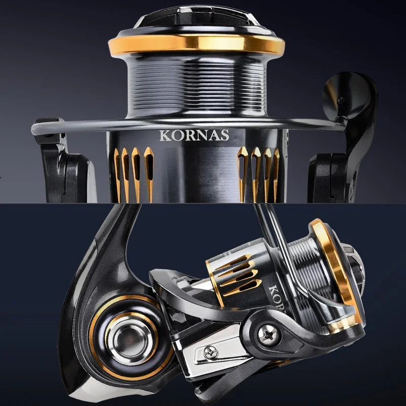 5.2:1 High Power Spinning Fishing Reel with 12KG Max Drag