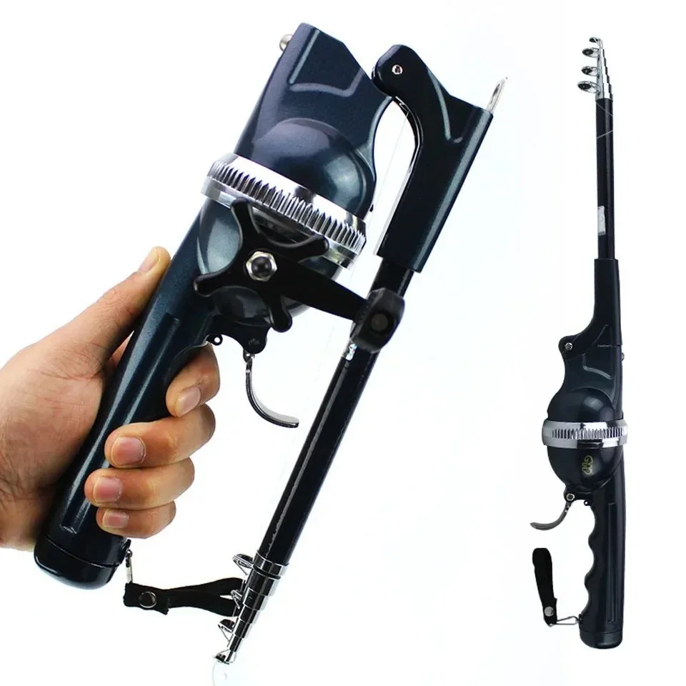 Portable Telescopic Folding Fishing Rod