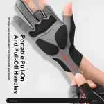 Ice Lycra Fingerless Anti-Slip Outdoor Gloves for Fishing, Cycling & Hiking