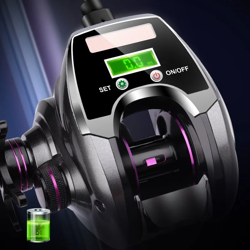 High Performance Digital Backlight Baitcasting Fishing Reel with Magnetic Braking
