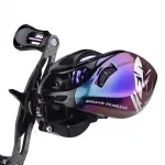 Lightweight 7.1:1 Gear Ratio Baitcasting Fishing Reel with Magnetic Braking