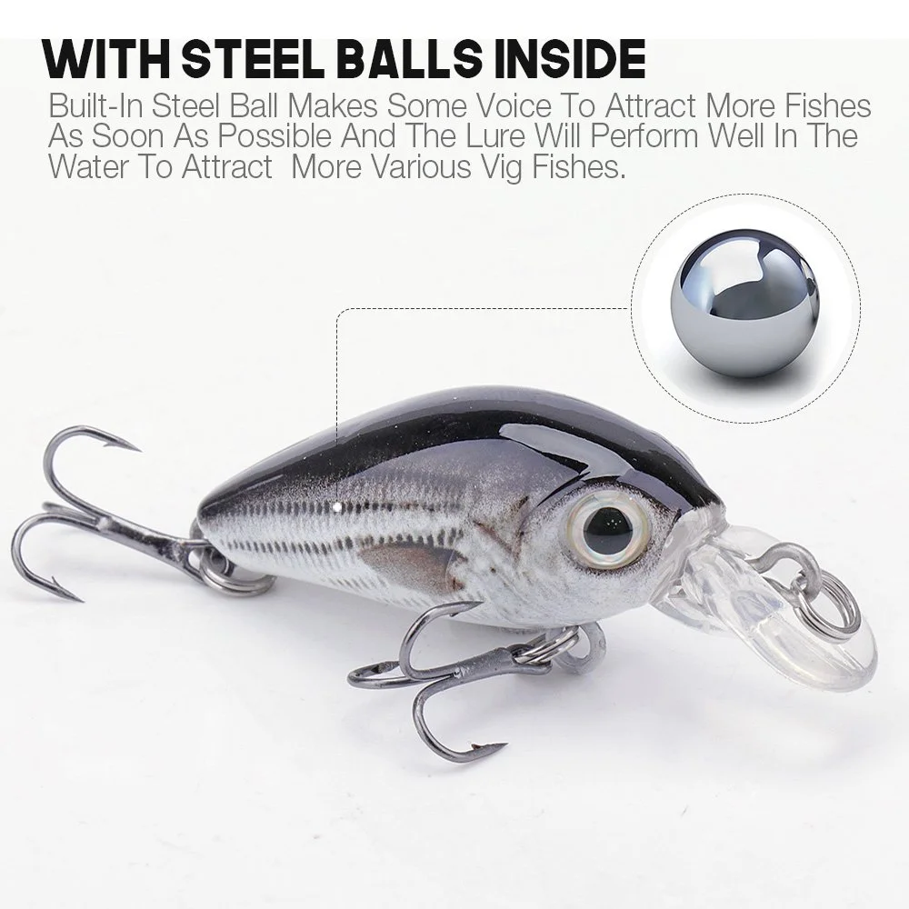 Mini Crankbait Fishing Lure Set