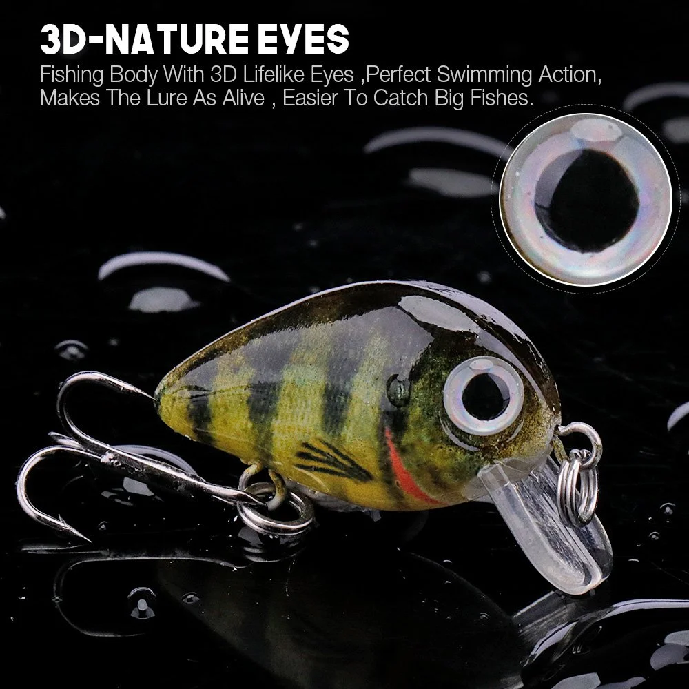 Mini Crankbait Fishing Lure Set