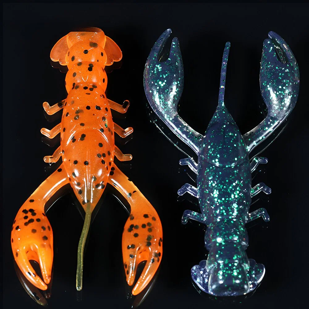Floating Soft Crawfish Lure – 2.5in Swimbait for Bass, Pike & Jig Trailers