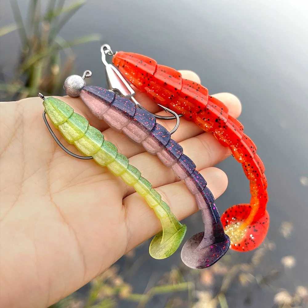 Soft Paddle Tail Swimbait Lure – 7cm 9cm 11.5cm for Bass, Pike & Trout