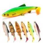Realistic Paddle Tail Soft Bait Fishing Lure for Bass, Pike & Trout