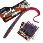 Jumbo Curl Tail Soft Worm Lures