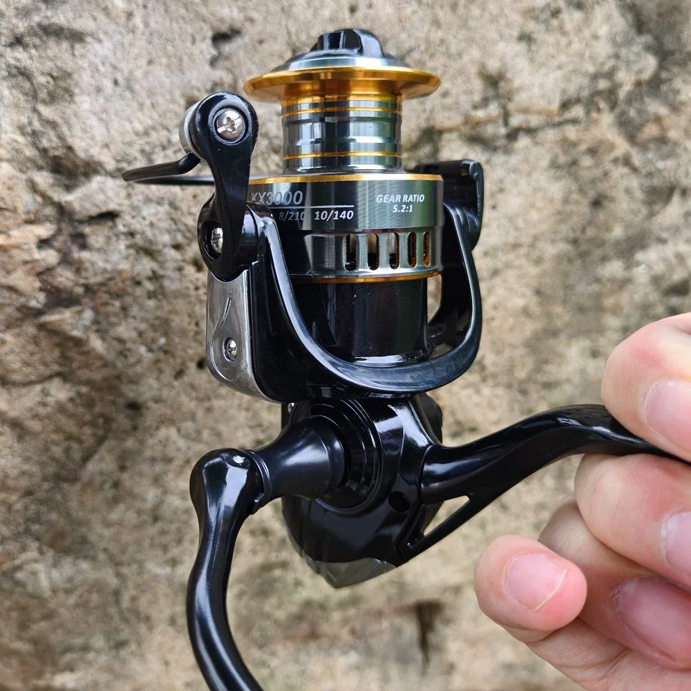Ultra-Light Spinning Fishing Reel 5.2:1 Gear Ratio CNC Metal Spool