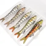14cm 23g Jointed Sinking Wobblers – 3/5pcs Realistic Crankbait Fishing Lures
