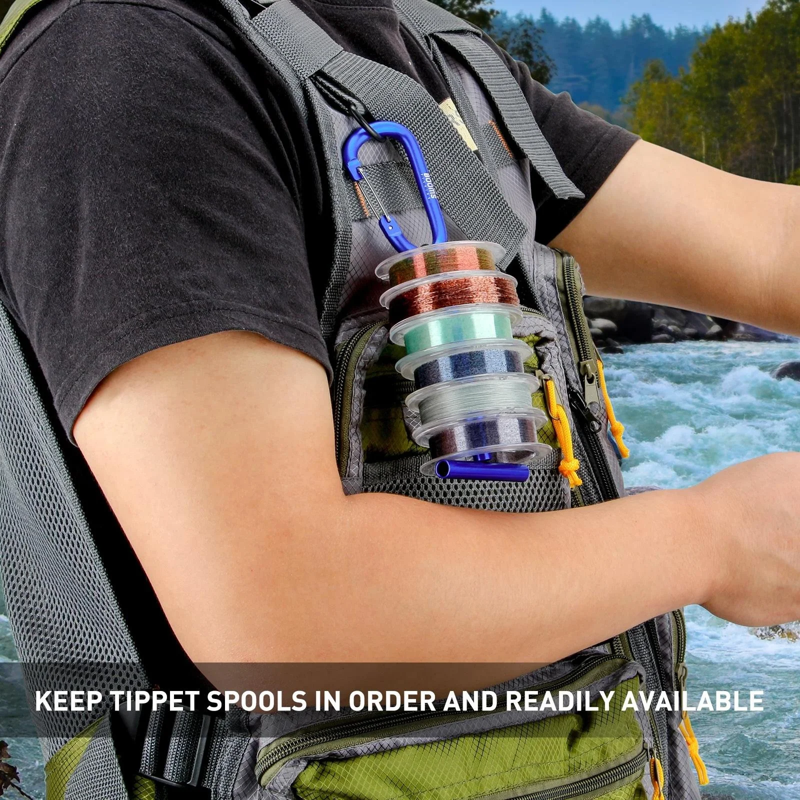 Fly Fishing Tippet Spool Holder