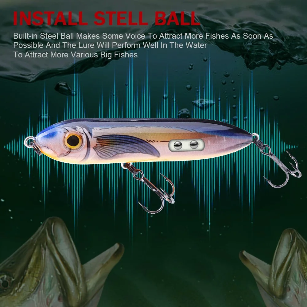 Heavy Sinking Pencil Fishing Lure