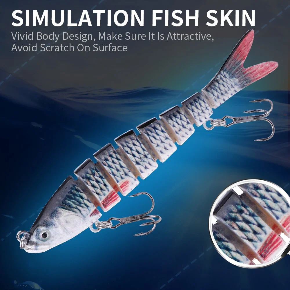 100mm 8-Segment Jointed Swimbait Lure