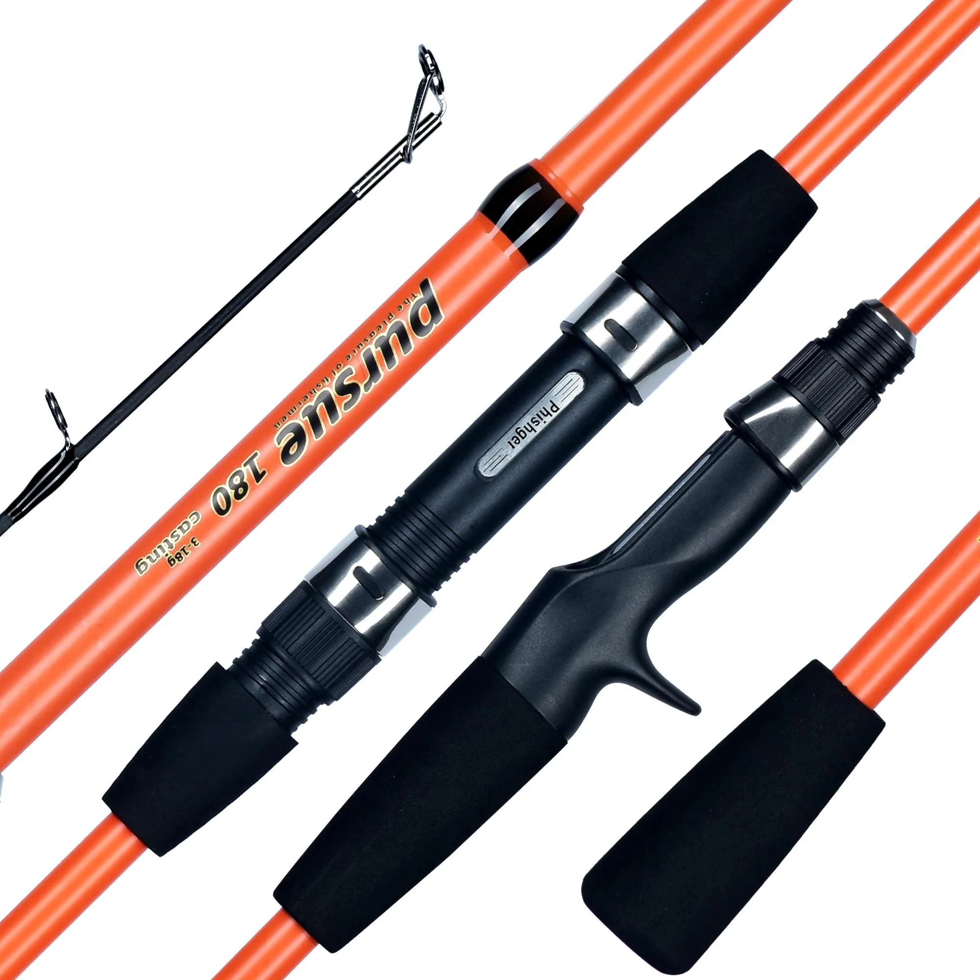 Ultralight Carbon Travel Fishing Rod – Spinning & Casting 5.9ft/6.9ft