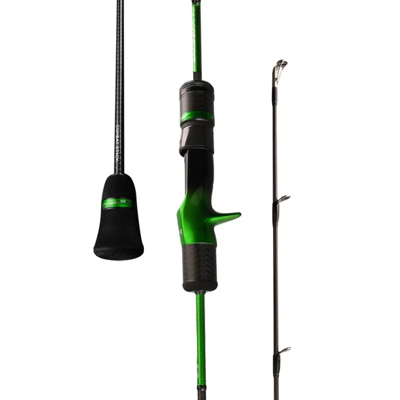 6.35ft Slow Jigging Spinning & Casting Rod – Solid Tip Saltwater Fishing Pole