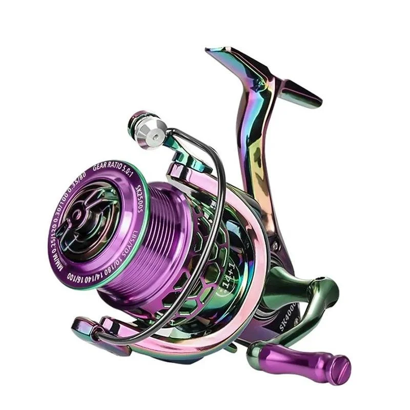 Rainbow Spinning Fishing Reel