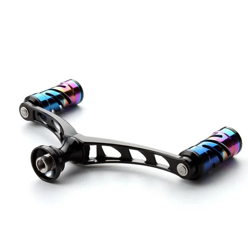 Double Reel Handle with Titanium Alloy Knobs