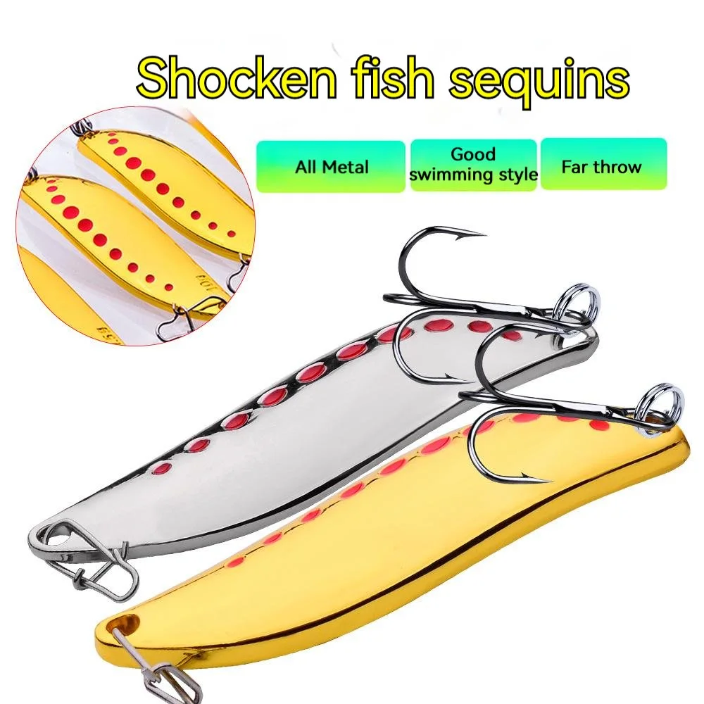 Metal VIB Spinner Spoon Fishing Lure 5g–20g for Bass, Pike, Trout & Salmon
