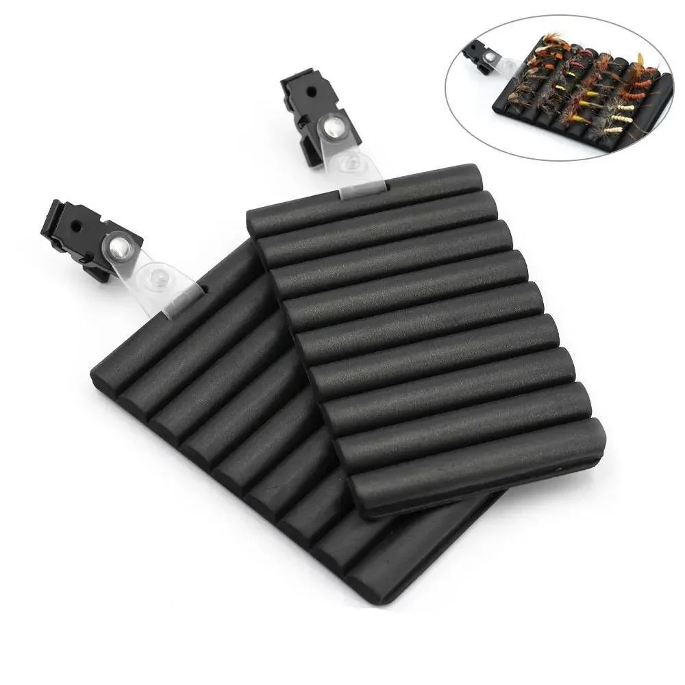 Fly Fishing Rippled Foam Patch with Clip