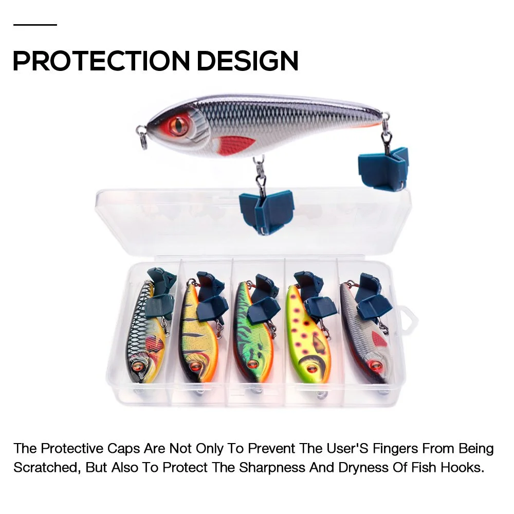 5pcs Jerkbait Fishing Lure Set with Box
