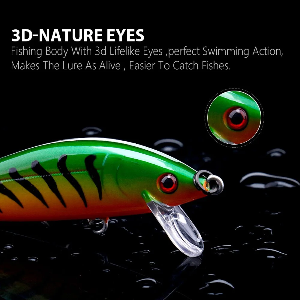 5cm 5g Sinking Mini Minnow Fishing Lure for Bass Trout Pike Perch Crankbait