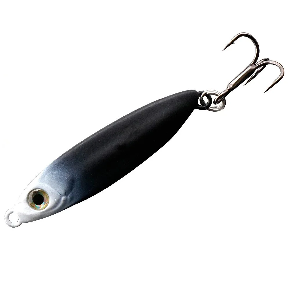 10g Metal Jig Spoon Fishing Lure 1.77in – Slow Jigging with Single Hook