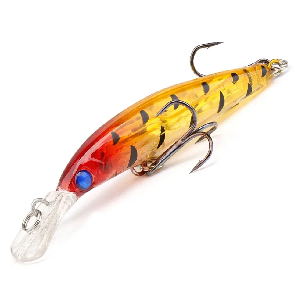 Floating Minnow Fishing Lure 70mm – 3.5g Hardbait with Sharp Treble Hooks