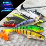Vigour Perch Paddle Tail Swimbait - Lifelike Soft Fishing Lures