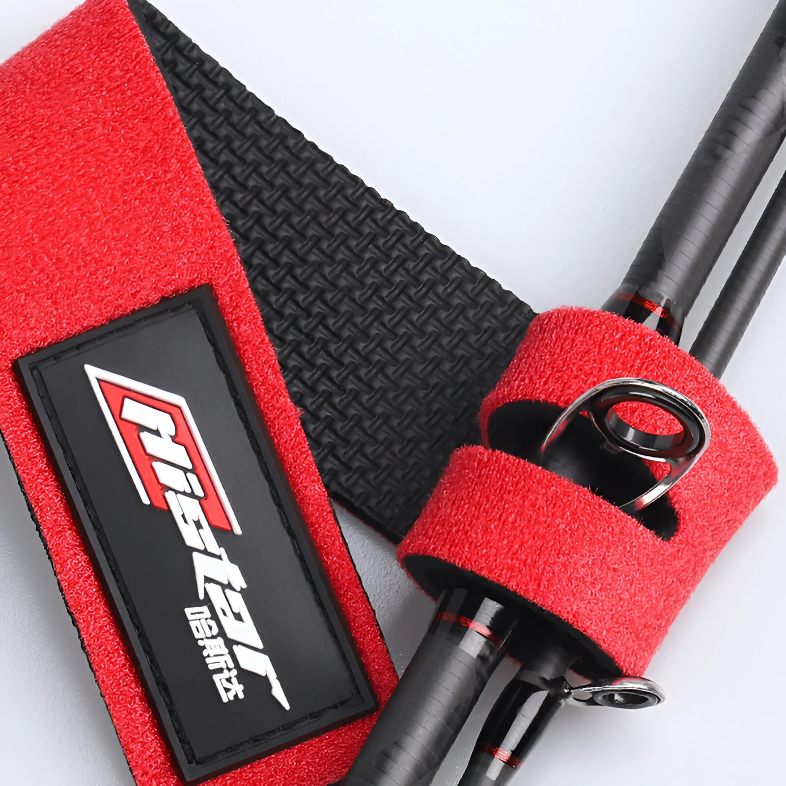 Adjustable Elastic Fishing Reel Bag with Rod Band – Waterproof & Padded