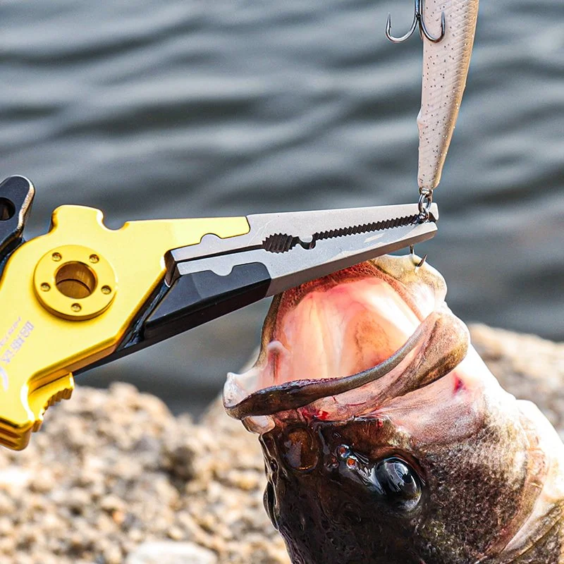 Fishing Pliers & Grip Tool – Anti-Corrosion Aluminum Stainless Steel, Multi-Use