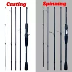Ultralight Travel Carbon Fishing Rod – Fast Action Lure Casting 5-30g