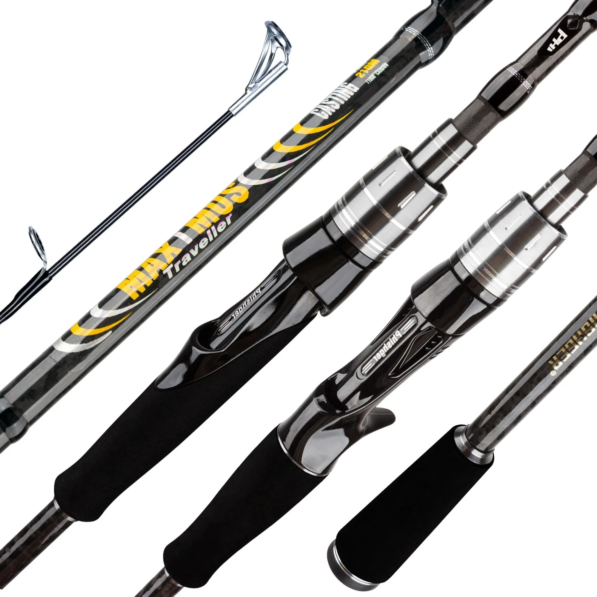 Premium Travel Lure Fishing Rod – Lightweight Carbon Spinning & Casting