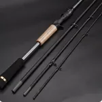 Ultra-Light 30T Carbon Fiber Fishing Rod – 4-Section Spinning & Casting Rod