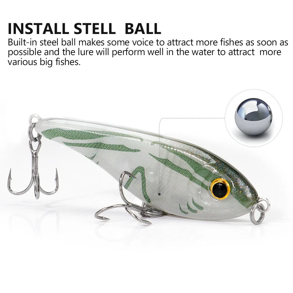 5-Piece Jerkbait Fishing Lure Set