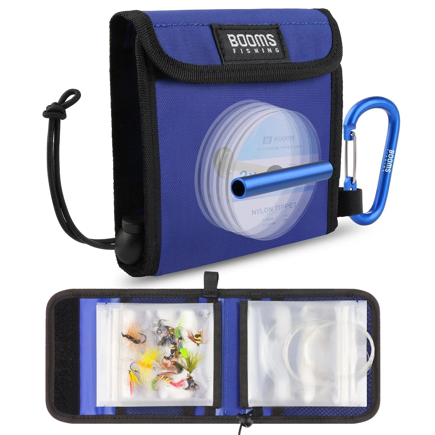 10-Pocket Fly Fishing Tippet & Tackle Binder Wallet