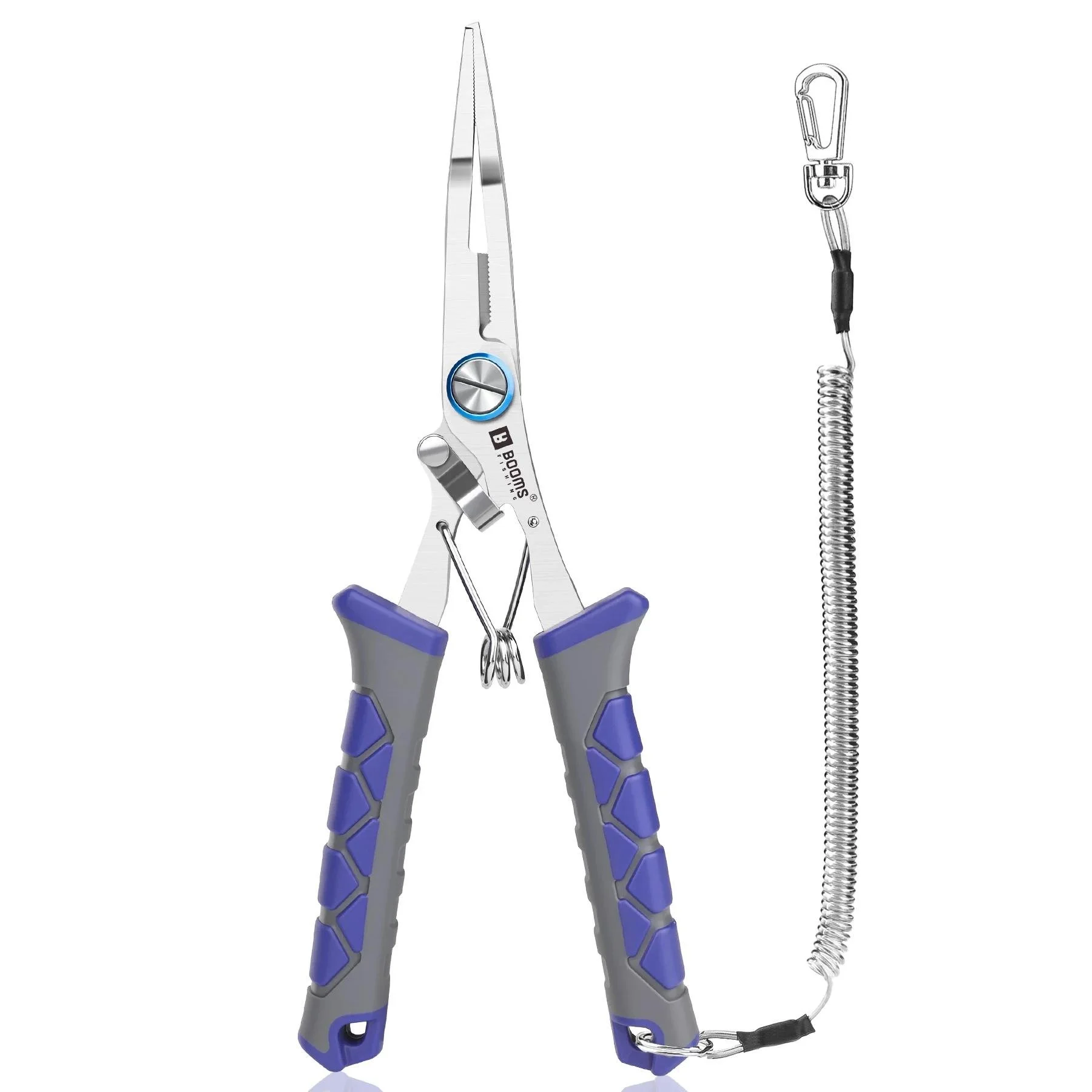 Multi-Functional Fishing Pliers Stainless Steel Line Cutter & Split Ring Opener Tool