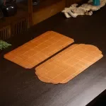 Handwoven Bamboo Silk Tea Mat for Tea Ceremony & Teapot Display