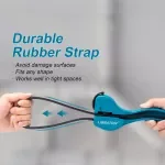 Adjustable Rubber Strap Wrench 6-Inch Universal Oil Filter & Jar Opener